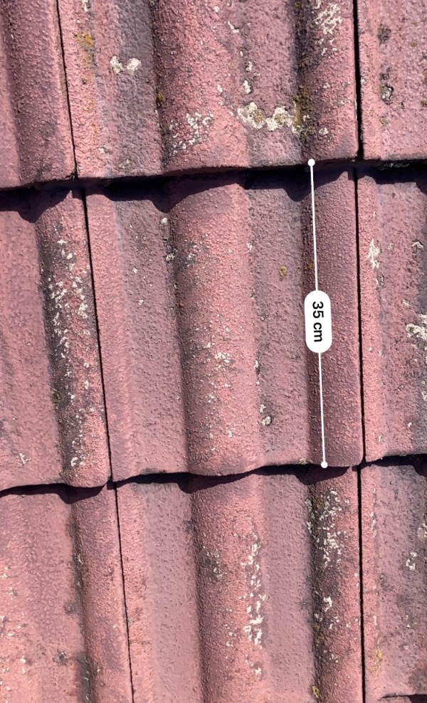 モニエル瓦のサイズ