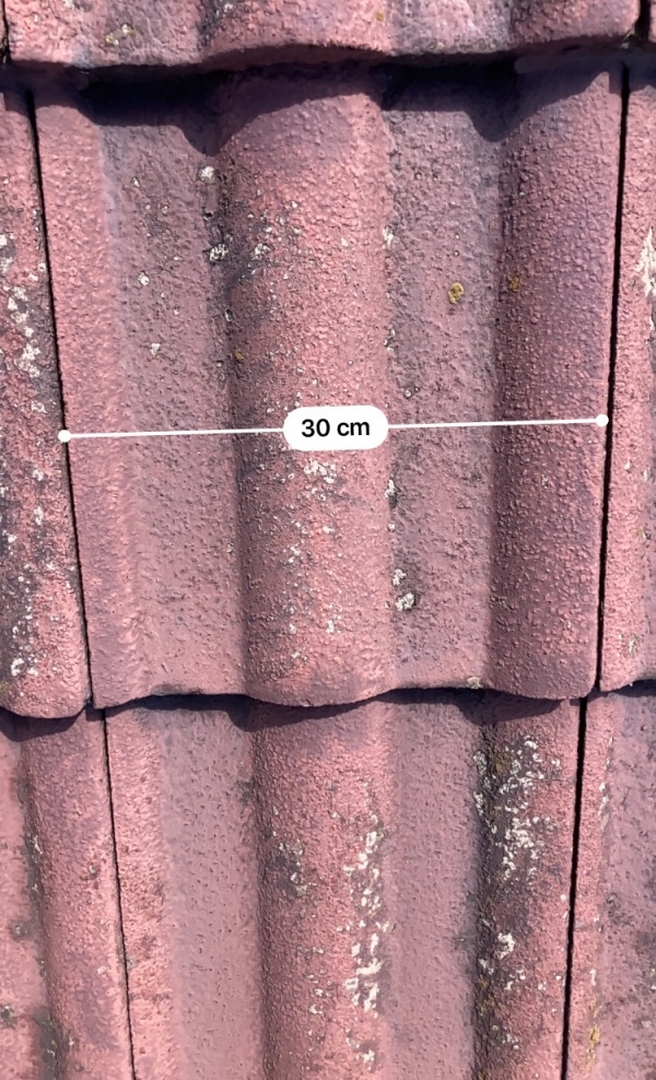 モニエル瓦のサイズ