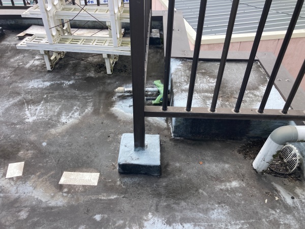 屋上防水の点検