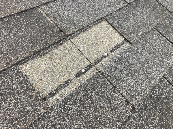 アスファルトシングル　台風被害