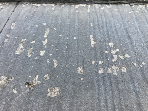スレート屋根　劣化状態の確認