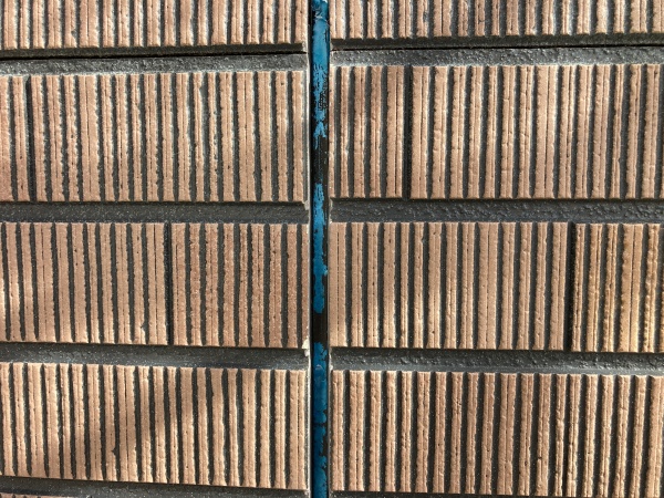 目地シーリング　クリヤー塗装