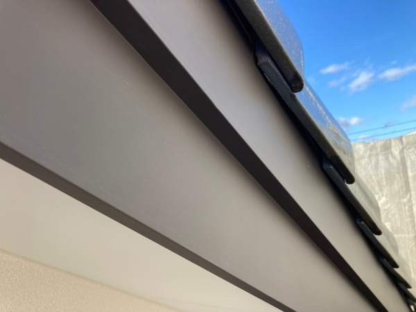 破風板板金巻工事