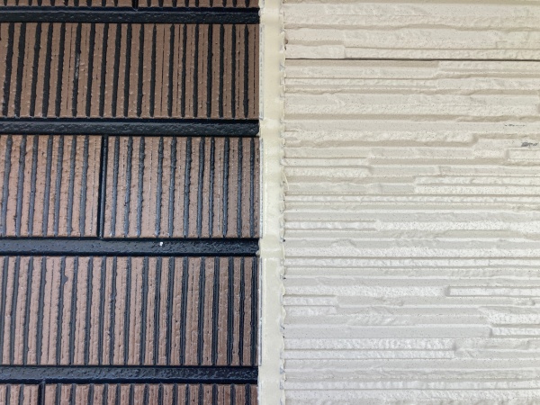 目地シーリング施工後