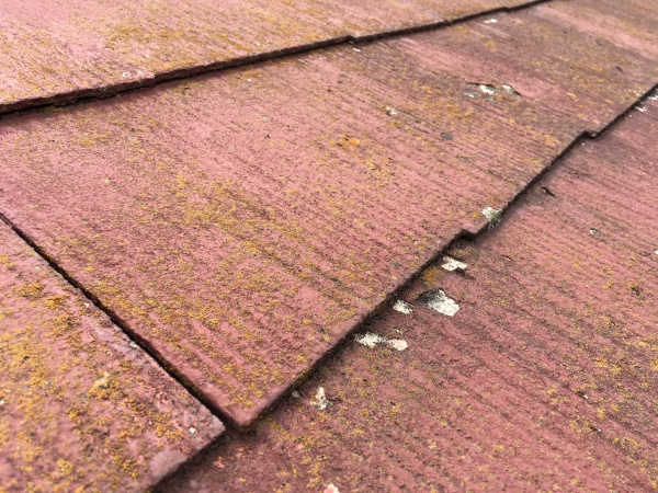 化粧スレートの劣化