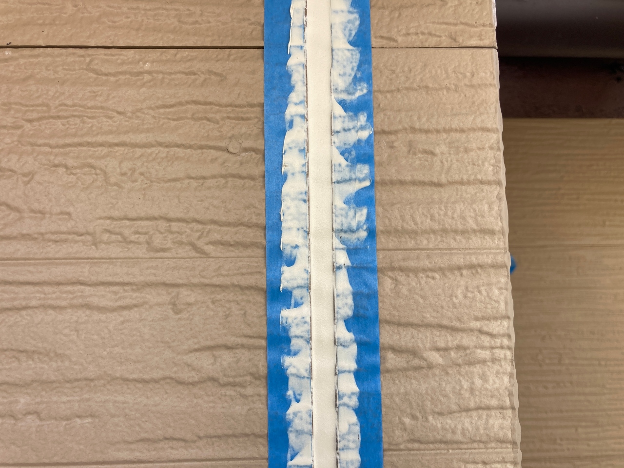 シーリング工事　均し完了