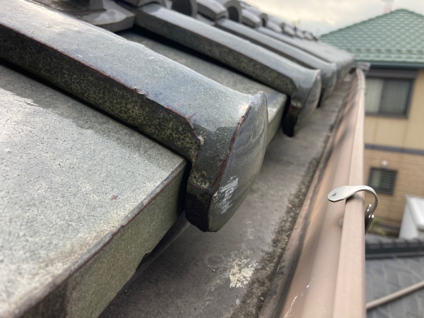 軒樋の劣化状況