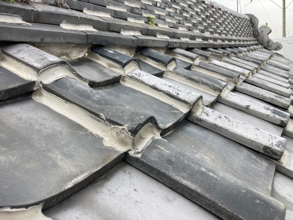 屋根の点検　雨漏り調査