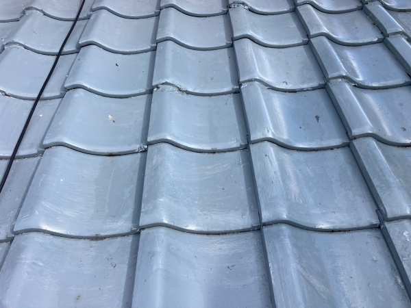 瓦の塗装状況