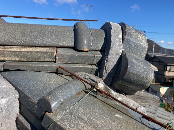 屋根　他の箇所も確認していきます