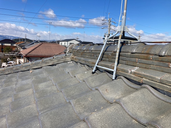 屋根　他の箇所も確認していきます