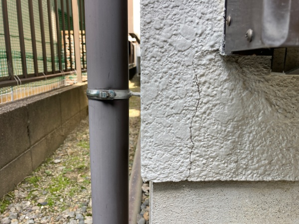 家の健康診断　外壁のクラック
