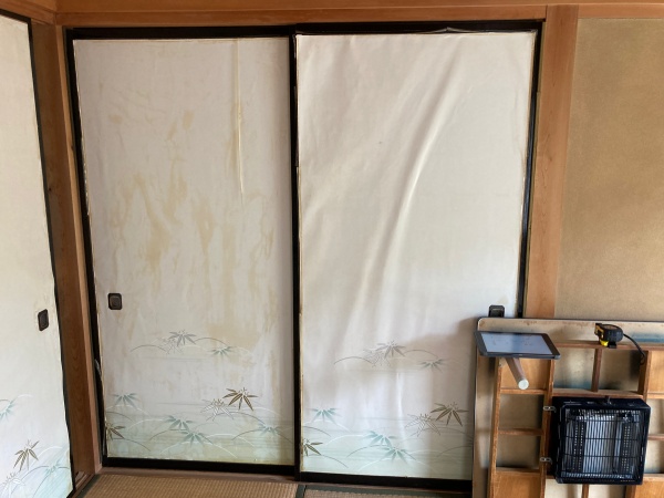 ふすまの張替え調査