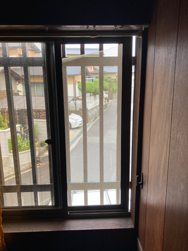 網戸の張替えも可能です