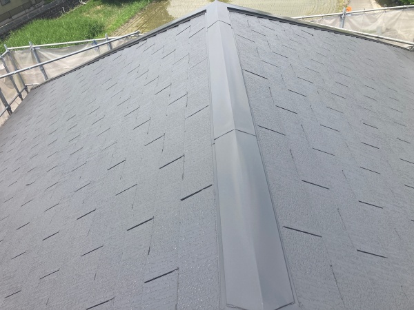 屋根塗装工事施工後