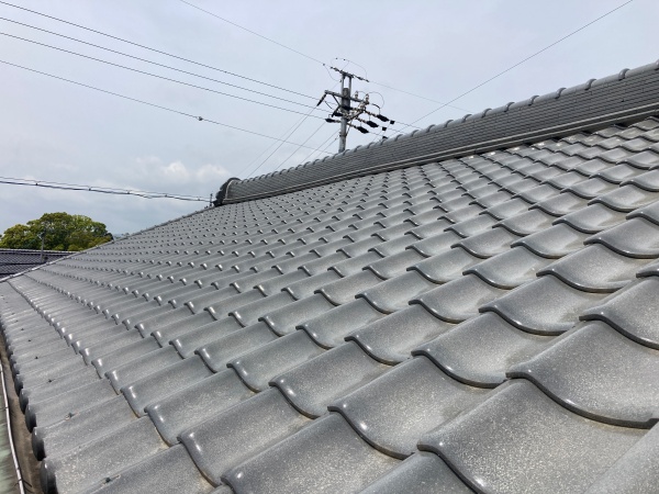 瓦屋根の点検