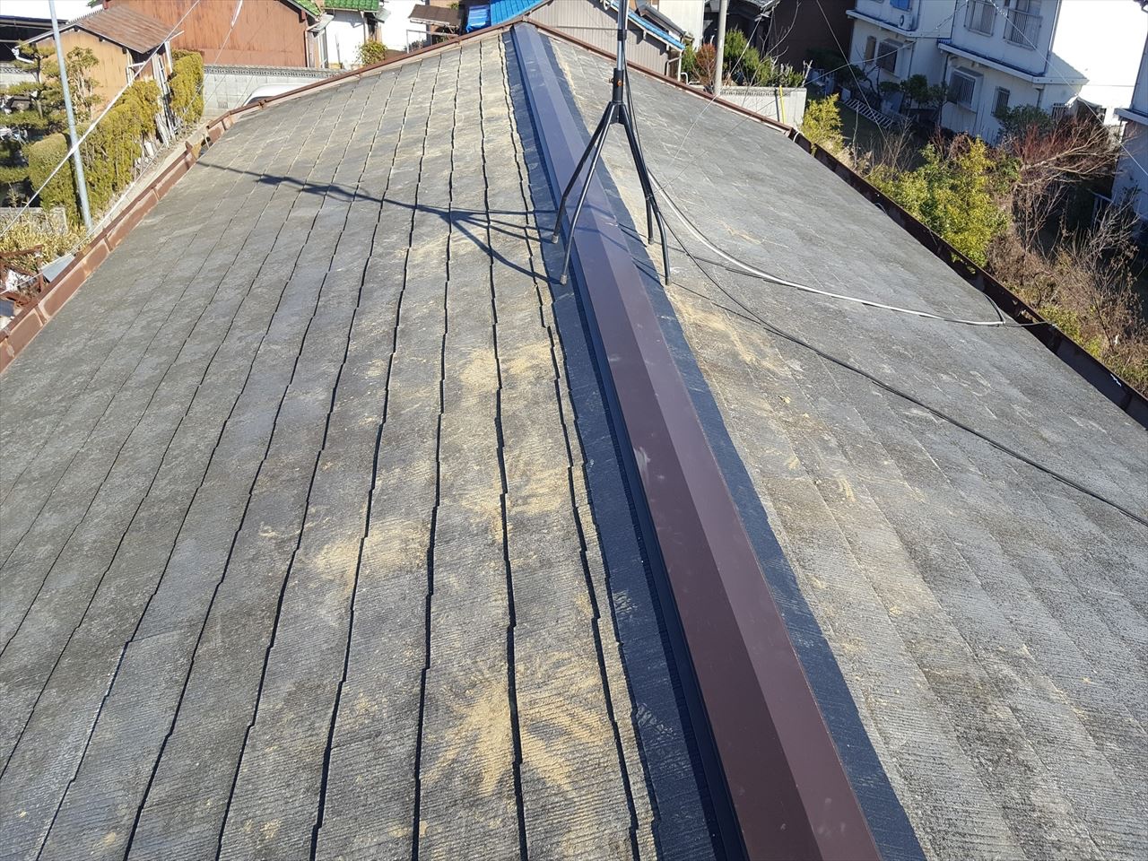 棟板金取付工事　施工後