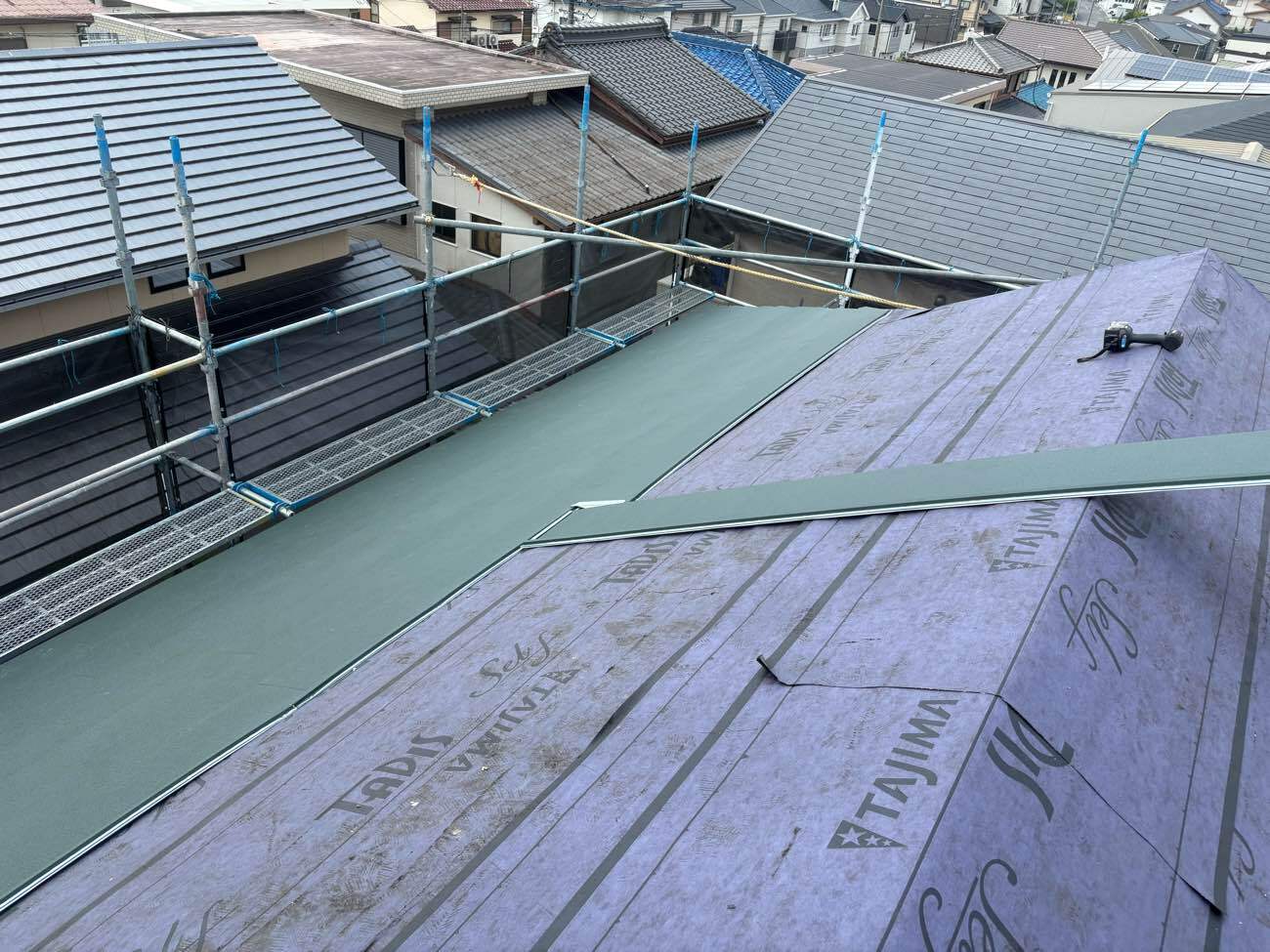 ガルテクト施工