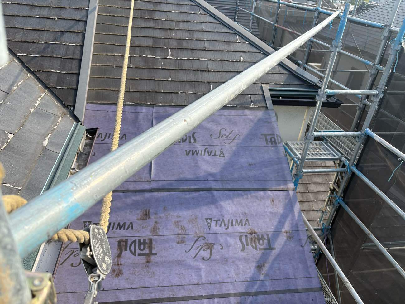 ルーフィング張り