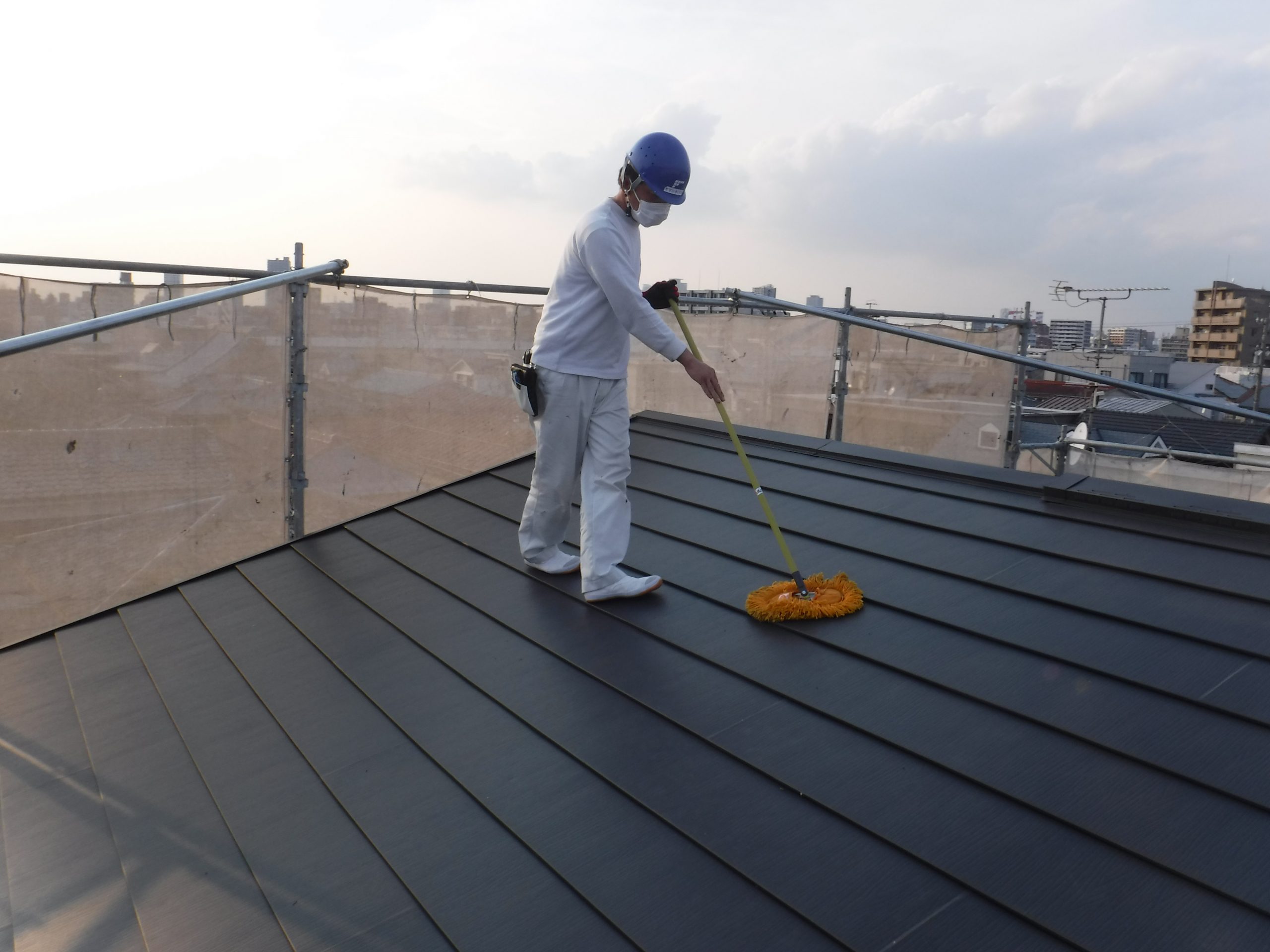 仕上げ材施工後の清掃（仕上がりを左右する最終工程）