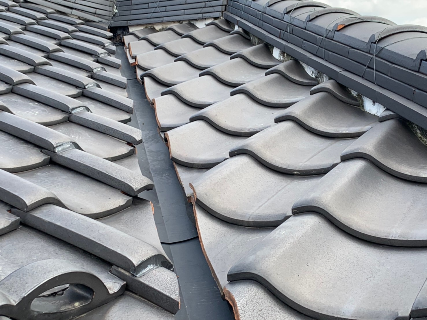 谷板金交換工事