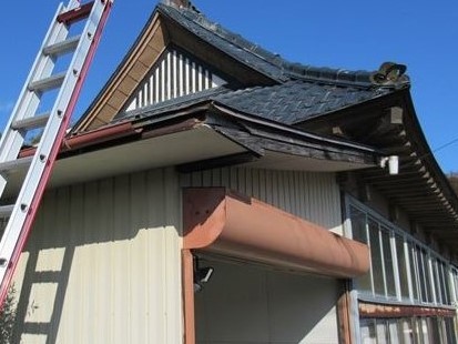 修理前の屋根