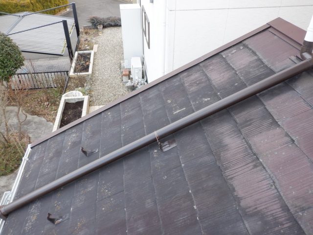 はい樋取り付け雪止め金具固定