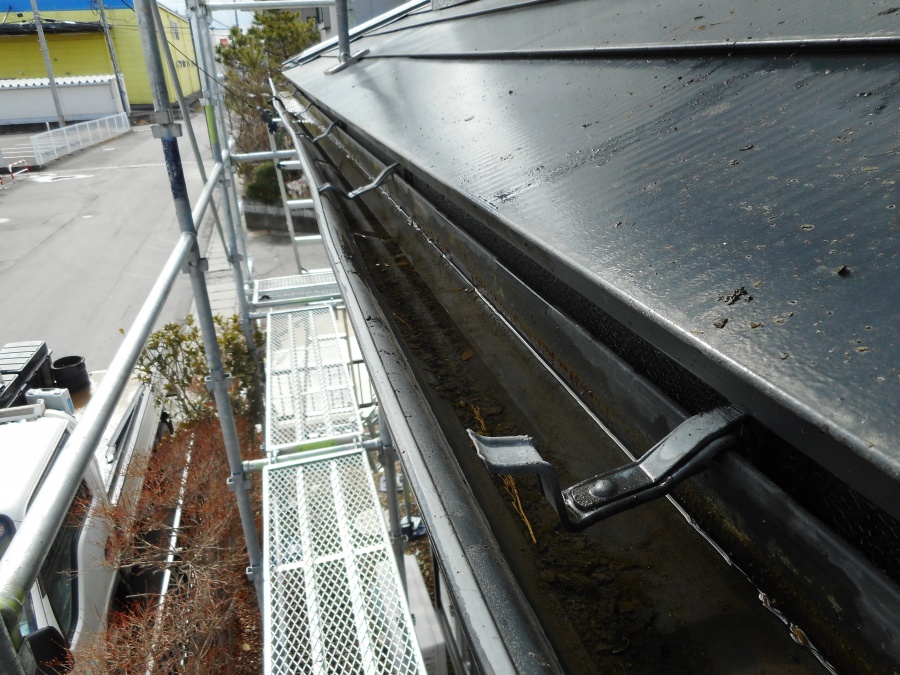 雪害　雨樋