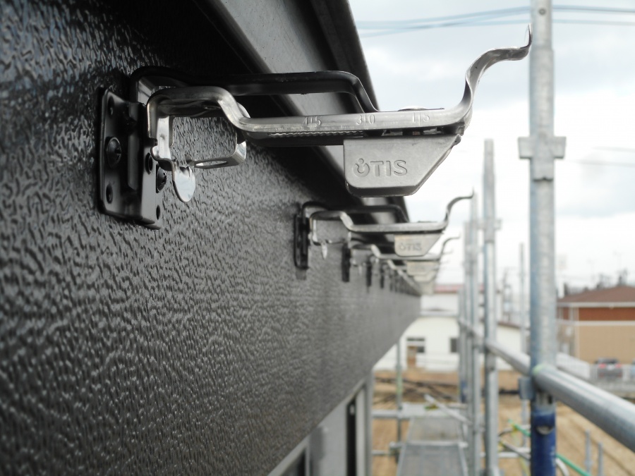 雨樋金具取付ステンレス製