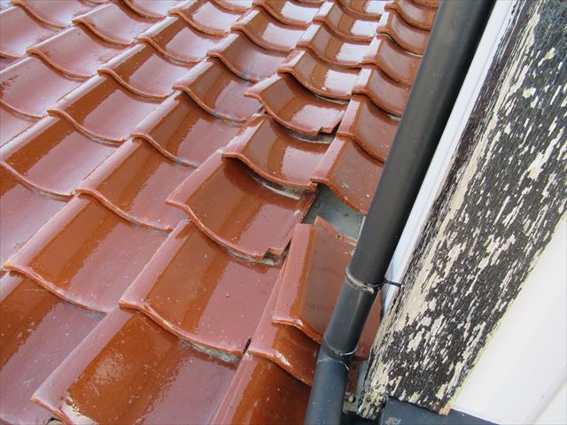 釘留めされていない瓦