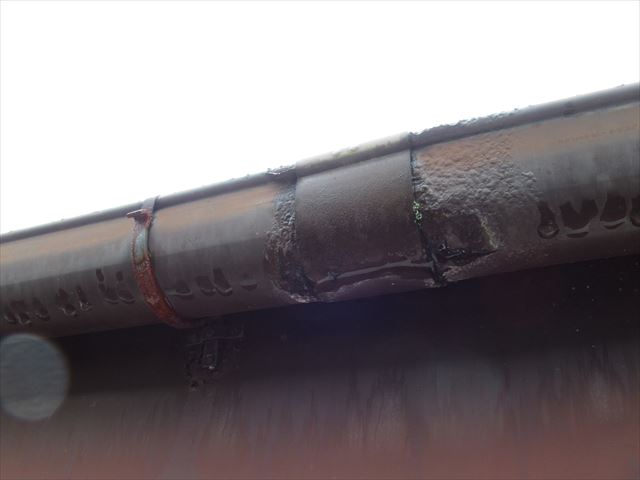 腐食していしまった雨樋