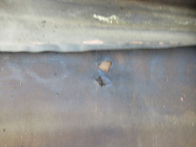 防水シート破損