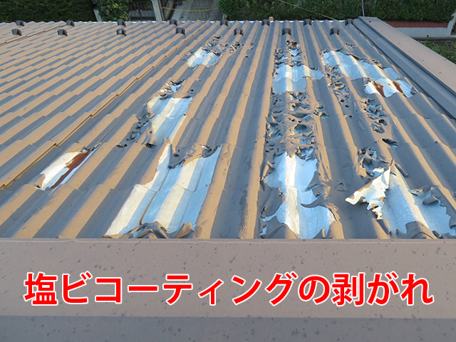 プレーゲルの塩ビコーティング剥がれ