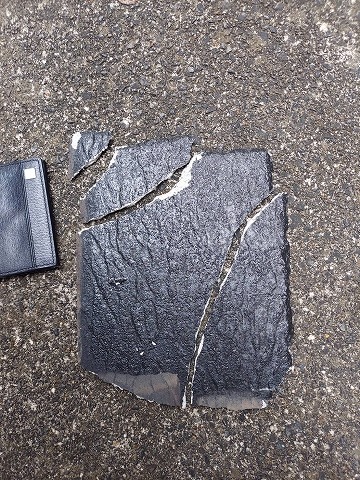 東広島市　スレート屋根　無料点検 スレート破損