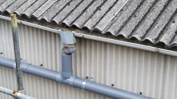 丸樋からVUパイプへ