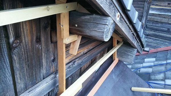 ヨドプリント下地木工事