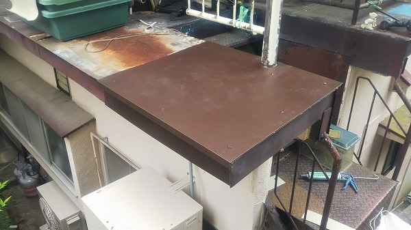 呉市屋根ﾘﾌｫｰﾑ板金屋根