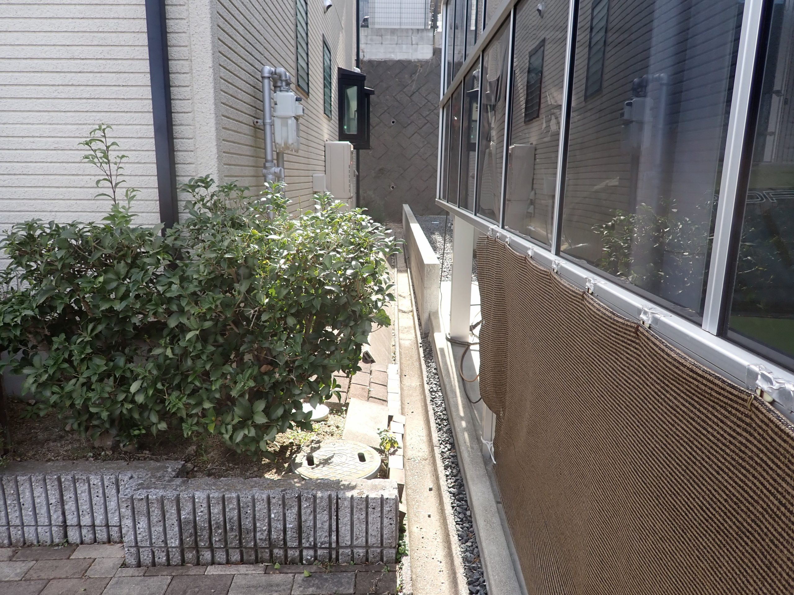 隣接部の通路状況