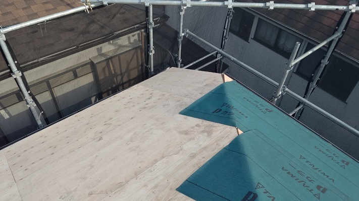 野地板、ルーフィング