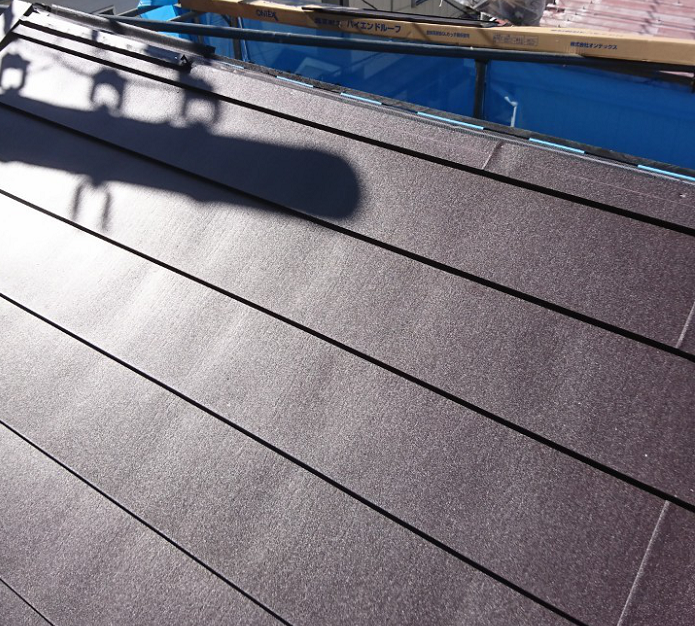 ガルバニウム本体取り付け