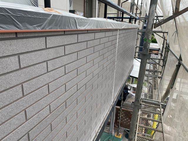 施工前のサイディング