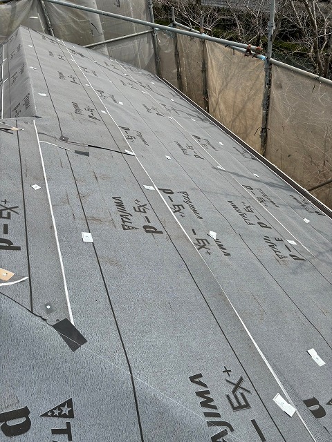 横暖ルーフαｓ　屋根カバー工事