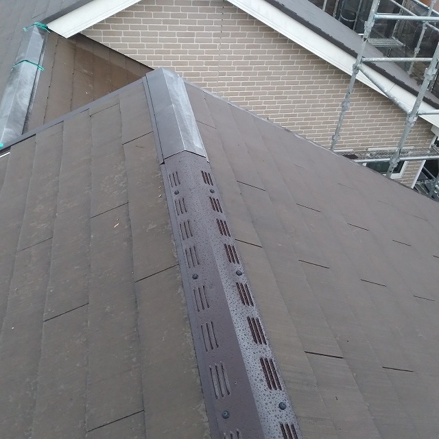 貫板交換工事　樹脂貫