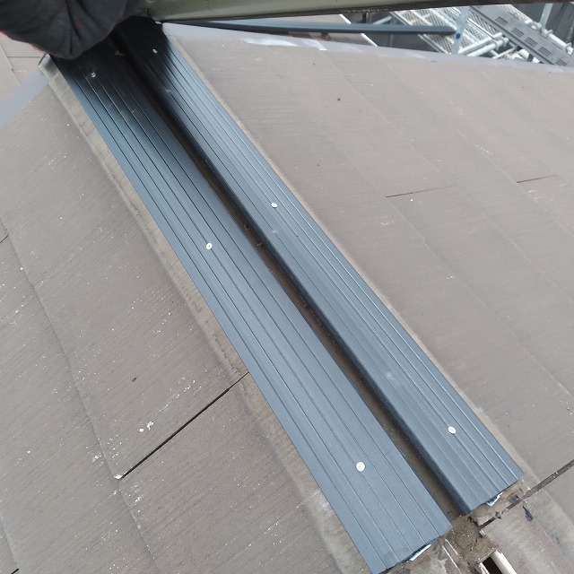 貫板交換工事　樹脂貫