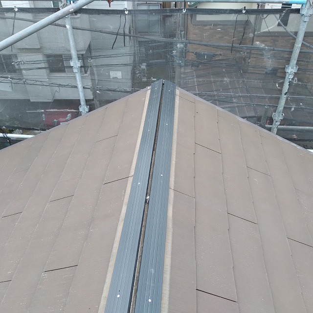 貫板交換工事　樹脂貫