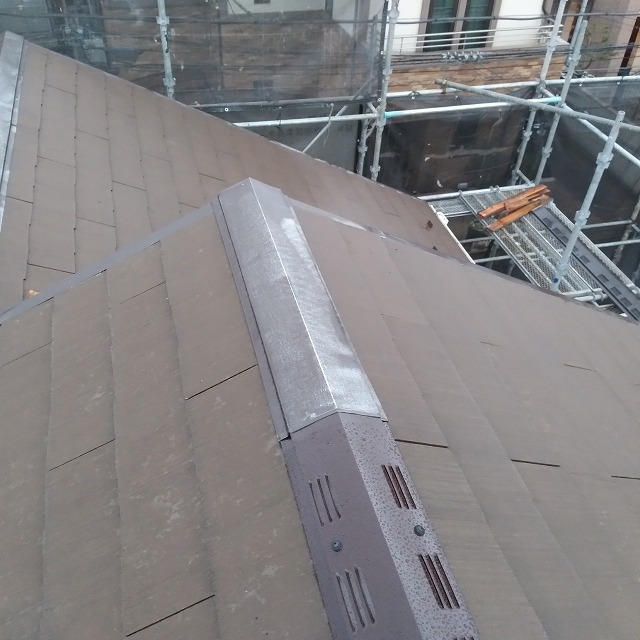 貫板交換工事　樹脂貫