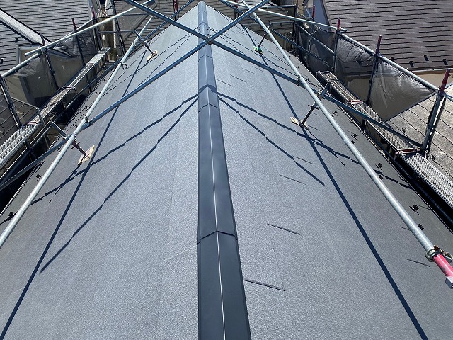 横暖ルーフαｓ　屋根カバー工事