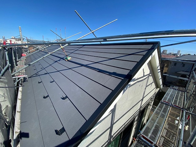 横暖ルーフαｓ　屋根カバー工事