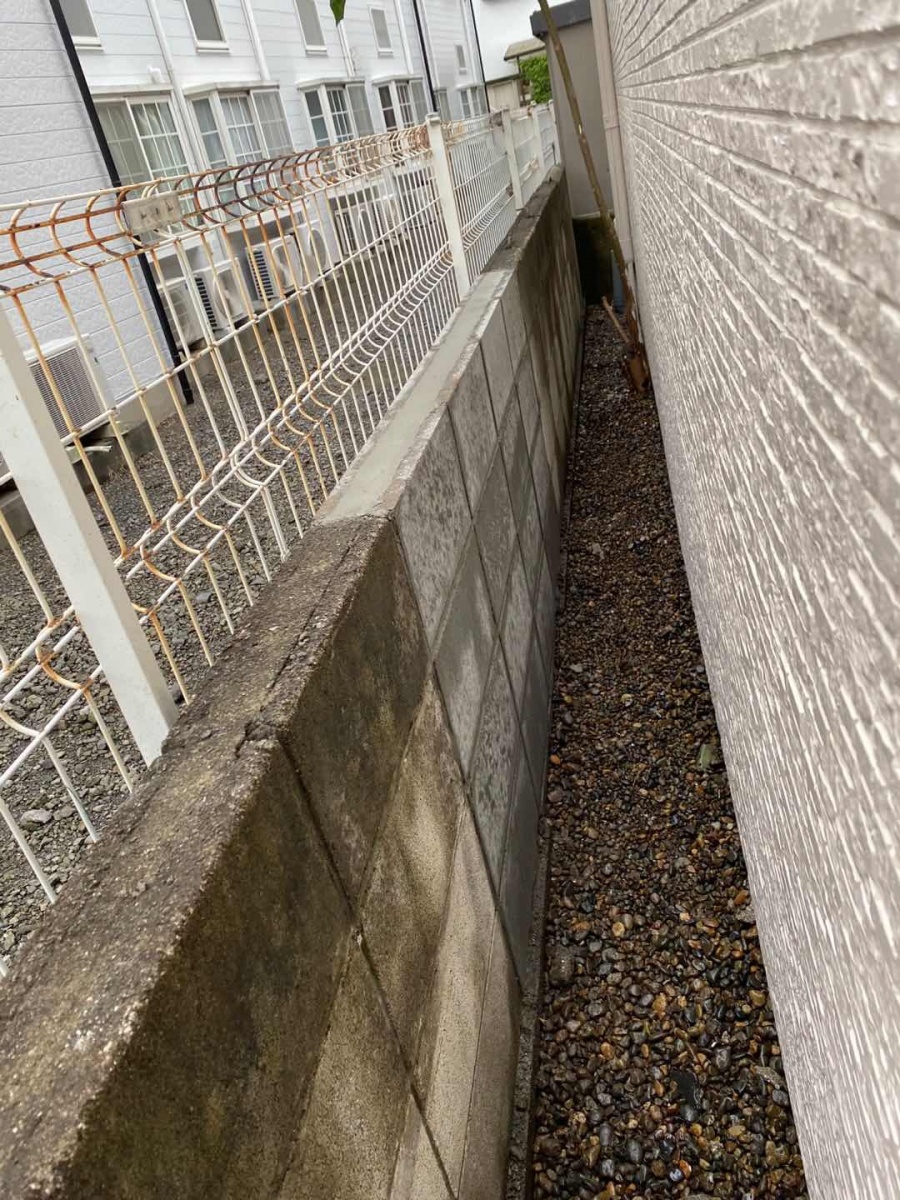 ブロック塀、火災保険、台風被害