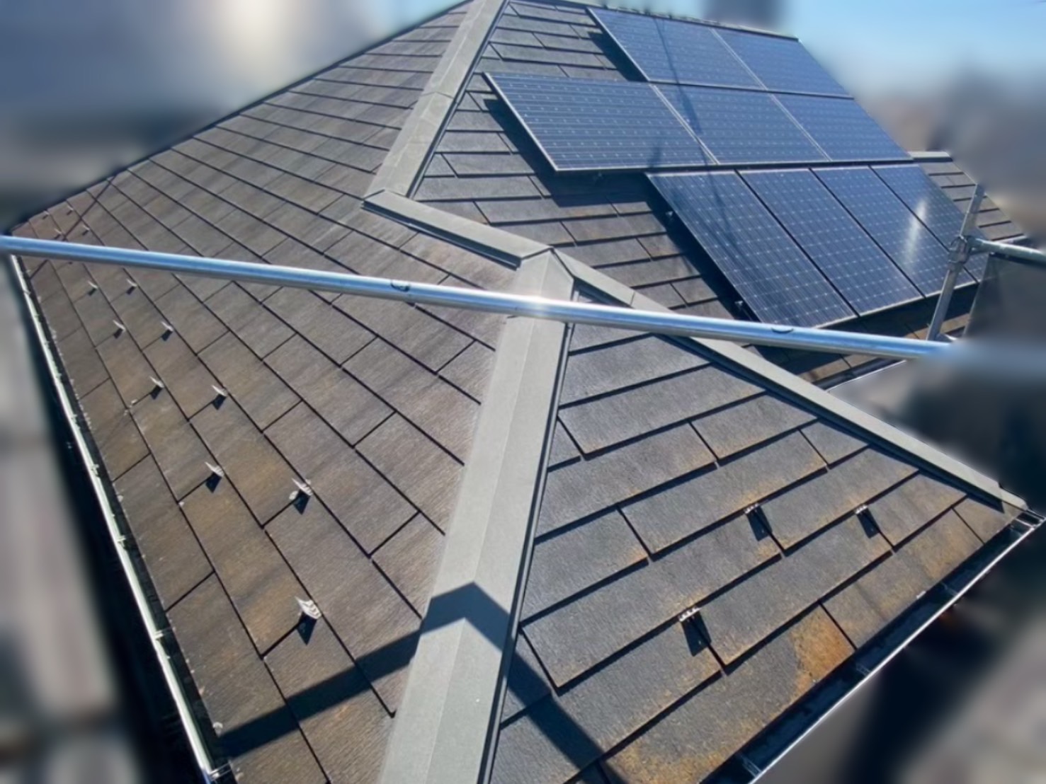 蕨市　屋根カバー工事